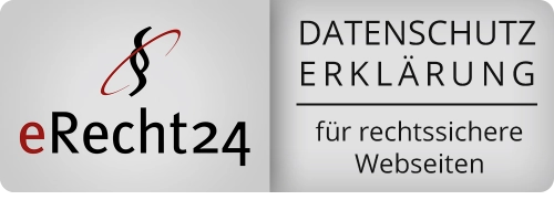 eRecht24 - Datenschutz Siegel